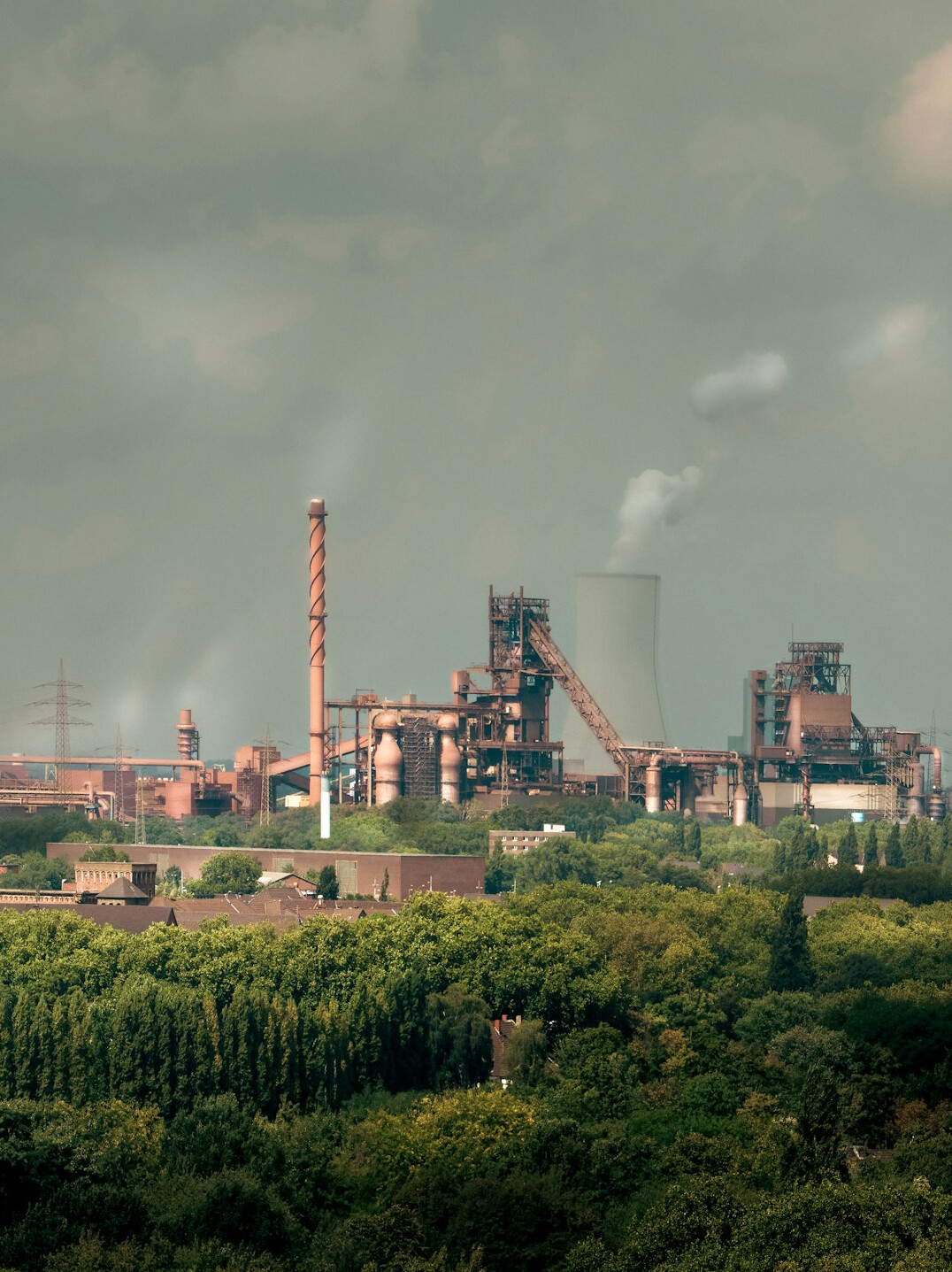 industrial pollution site