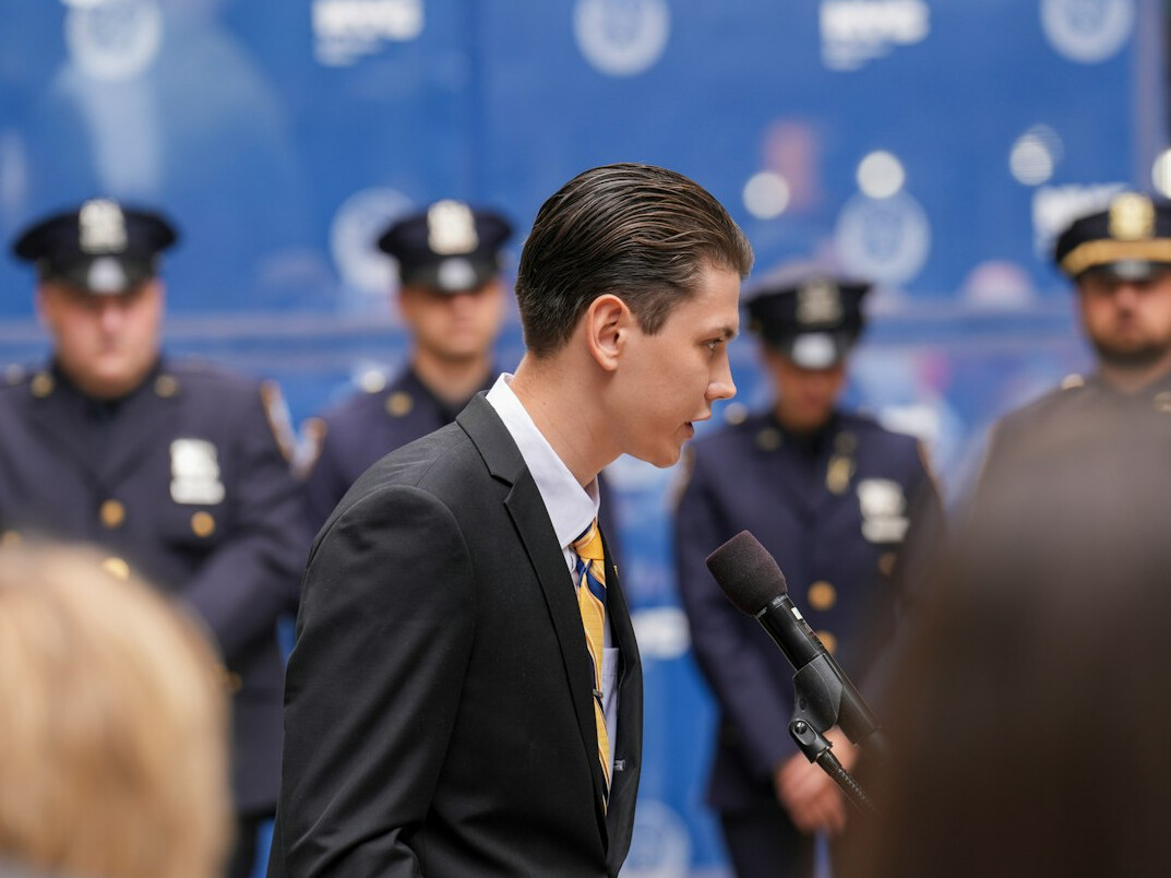 political scandal press conference